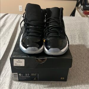 Air Jordan 11 Retro Black Sneakers